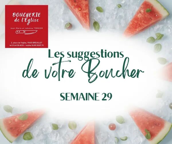 Nos suggestions semaine 29